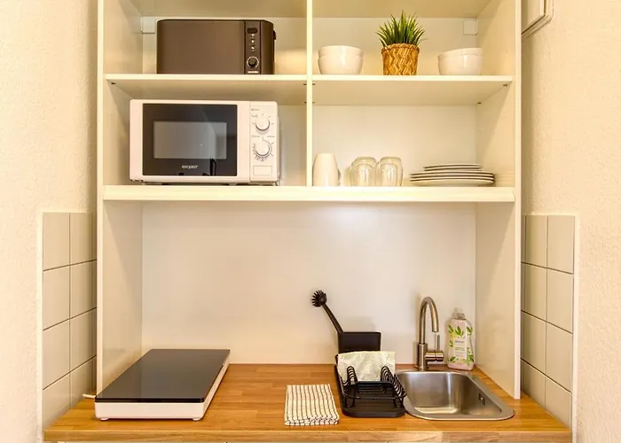 Premium Sonne #1 - Modernes Studio, Ruhige Lage, Parkplatz, Smart-tv & Wlan